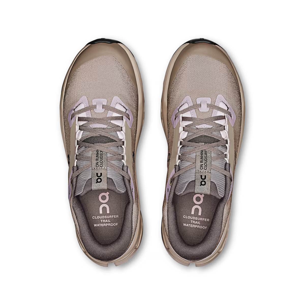 On Cloud Women Cloudsurfer Trail 2 Waterproof - Cinder | Desert