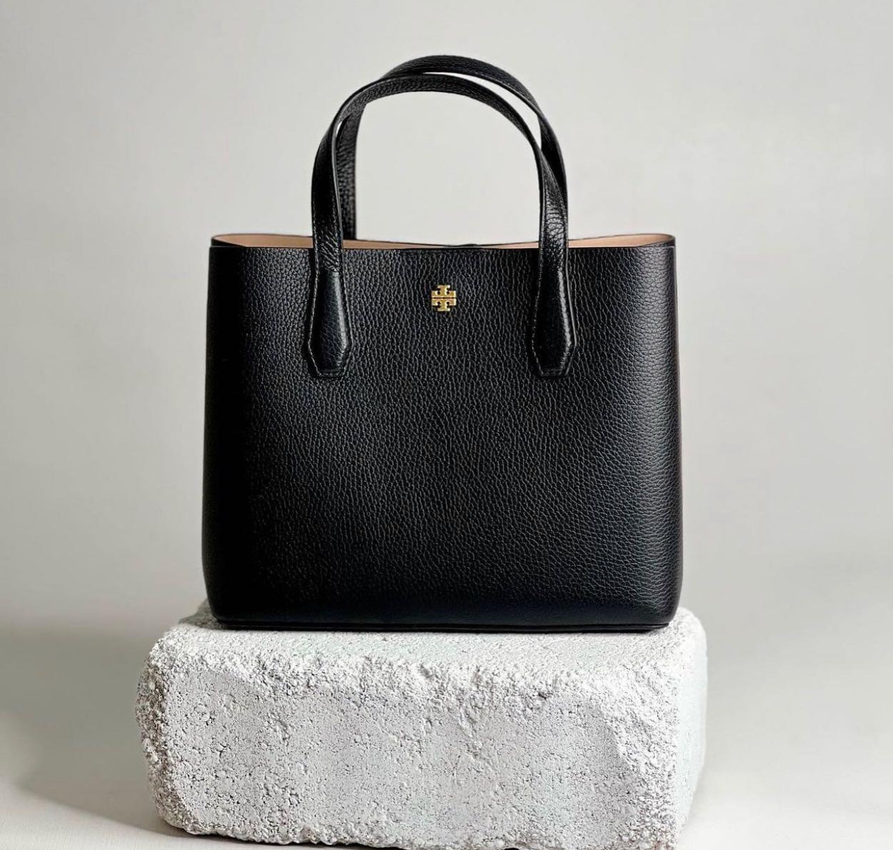 Tory Burch Small Blake Siyah Kadın Deri Çanta - Outlet