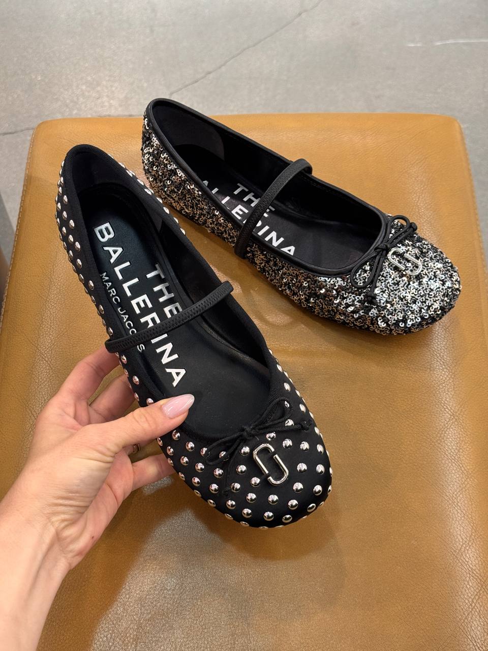 Marc Jacobs The Studded Sabrina Ballerina
