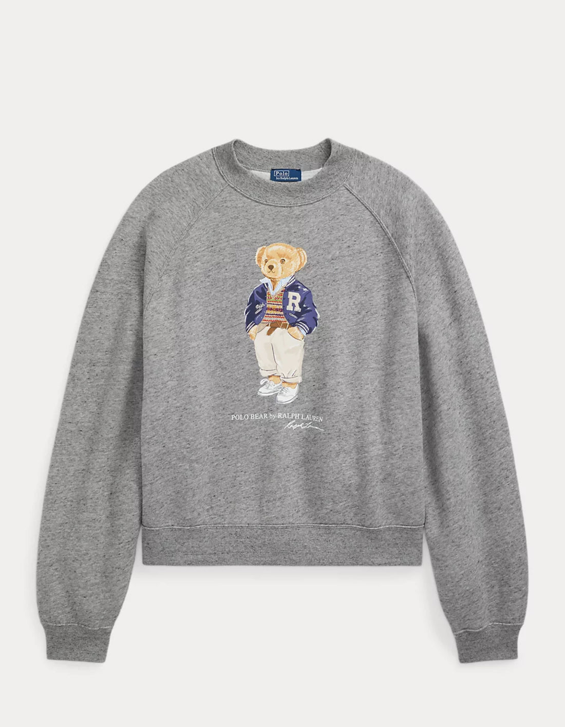 Ralph Lauren Women Polo Bear Fleece Crewneck