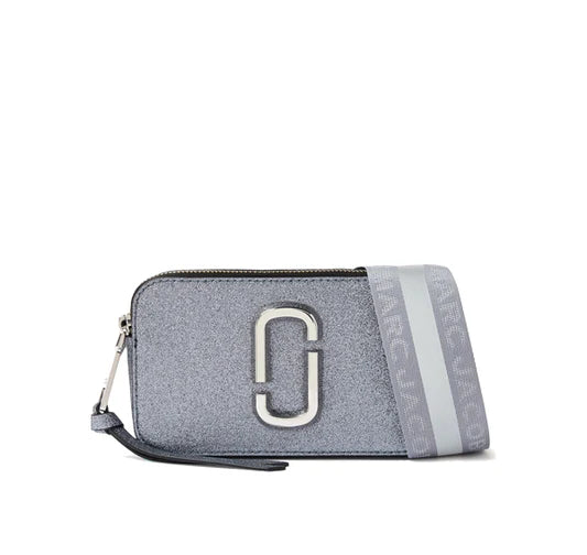 Marc Jacobs Galactic Glitter Snapshot Kadın Deri Çanta - HEMEN TESLİMDE