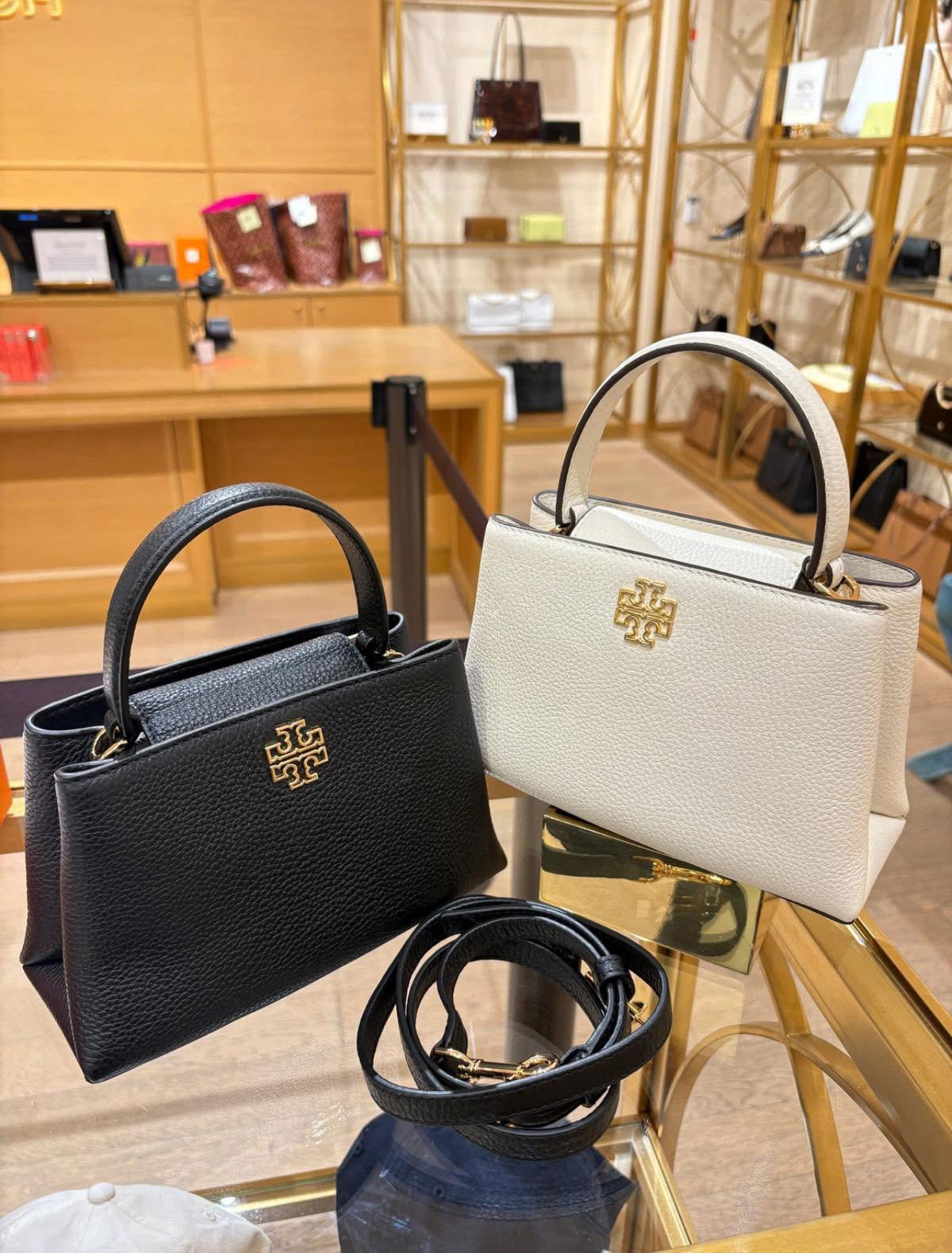 Tory Burch Mini Britten Crossbody Bag - Hemen Teslimde