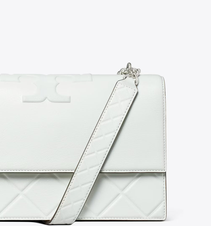 TORY BURCH FLEMING SHOULDER BAG - Blanc