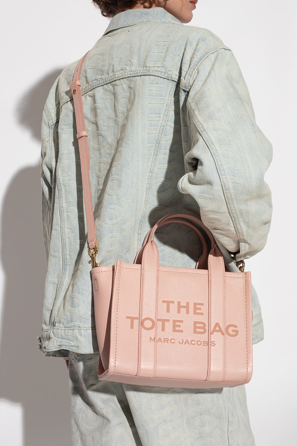 Marc Jacobs The Leather Small Tote Rose - HEMEN TESLİMDE