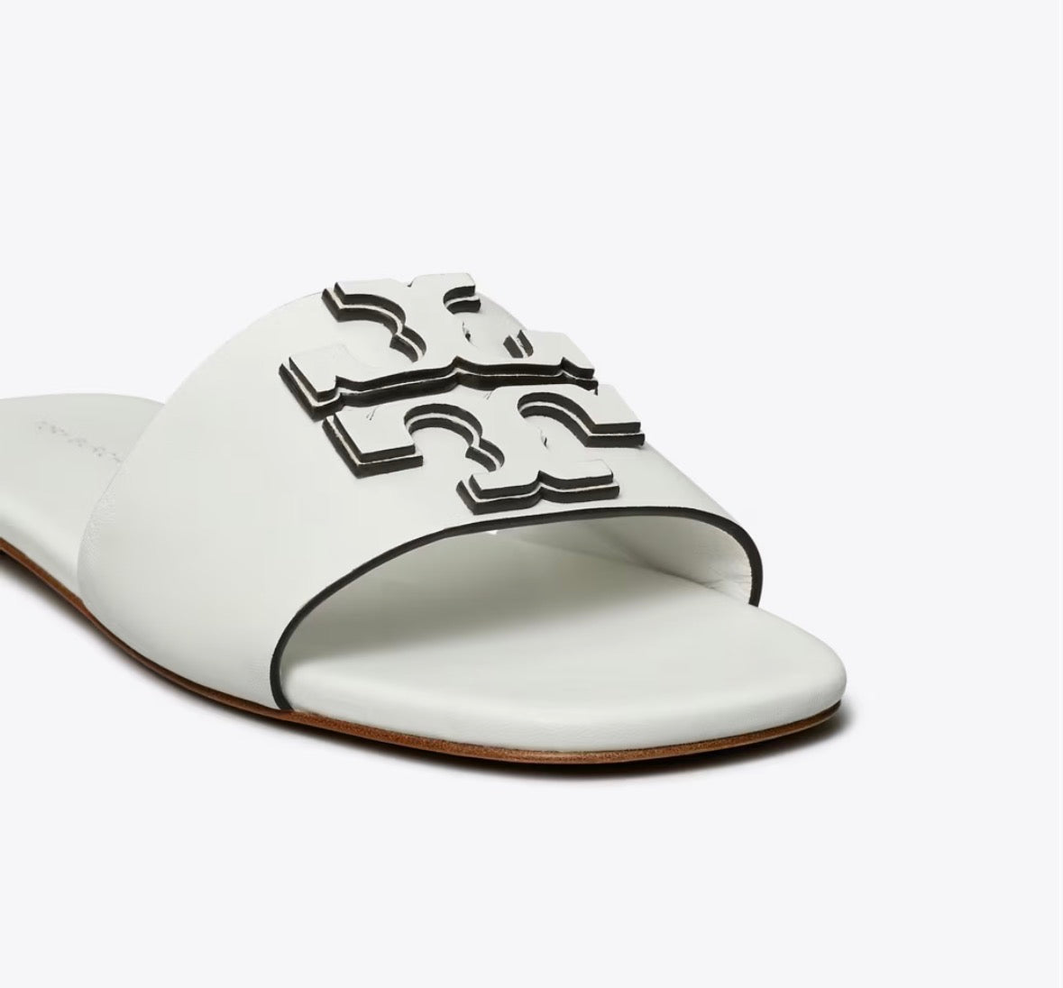 TORY BURCH INES SINGLE-BAND SLIDE  -   gardenia
