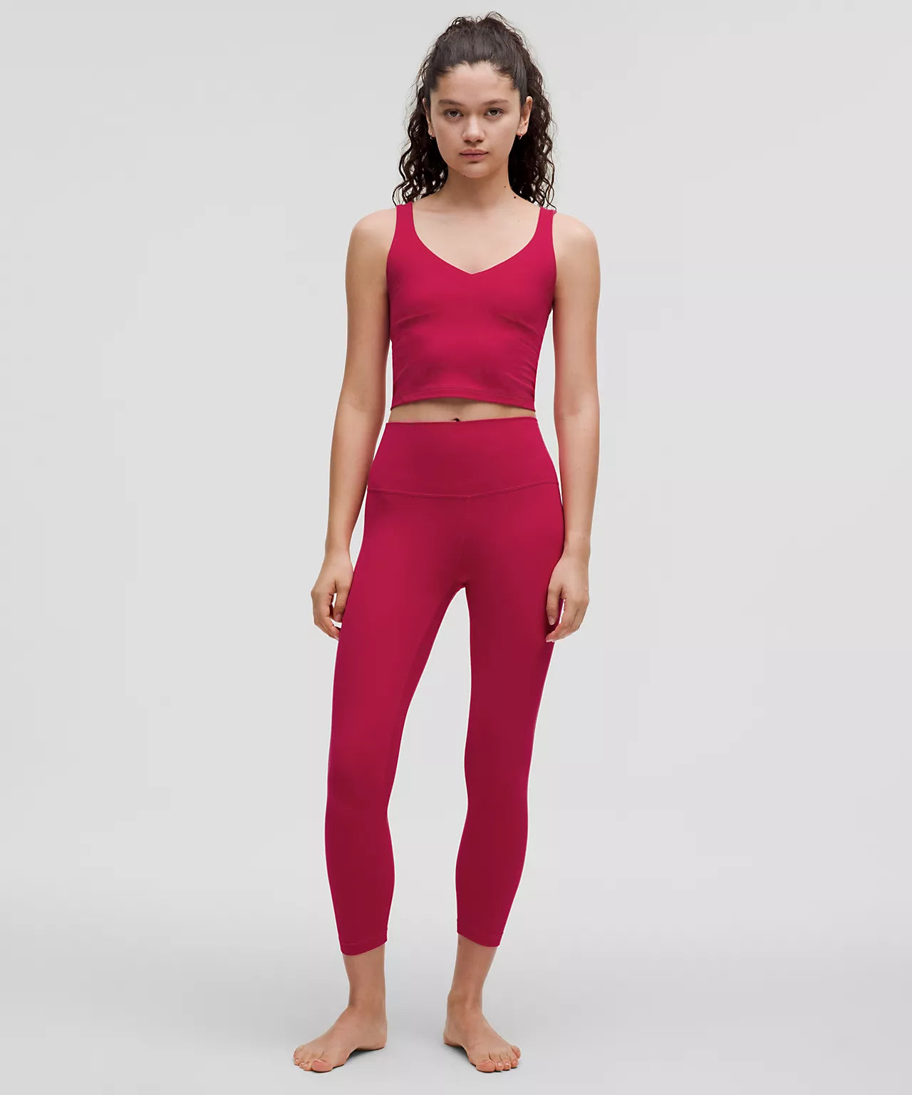 Lululemon Align Tank Top Light Support, A/B Cup  -   Passionate