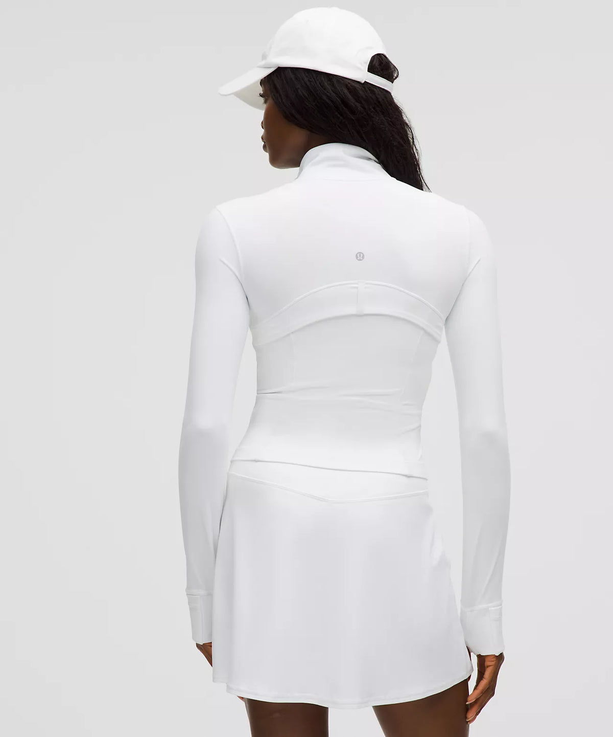 Lululemon Define Cropped Jacket Nulu  -   White