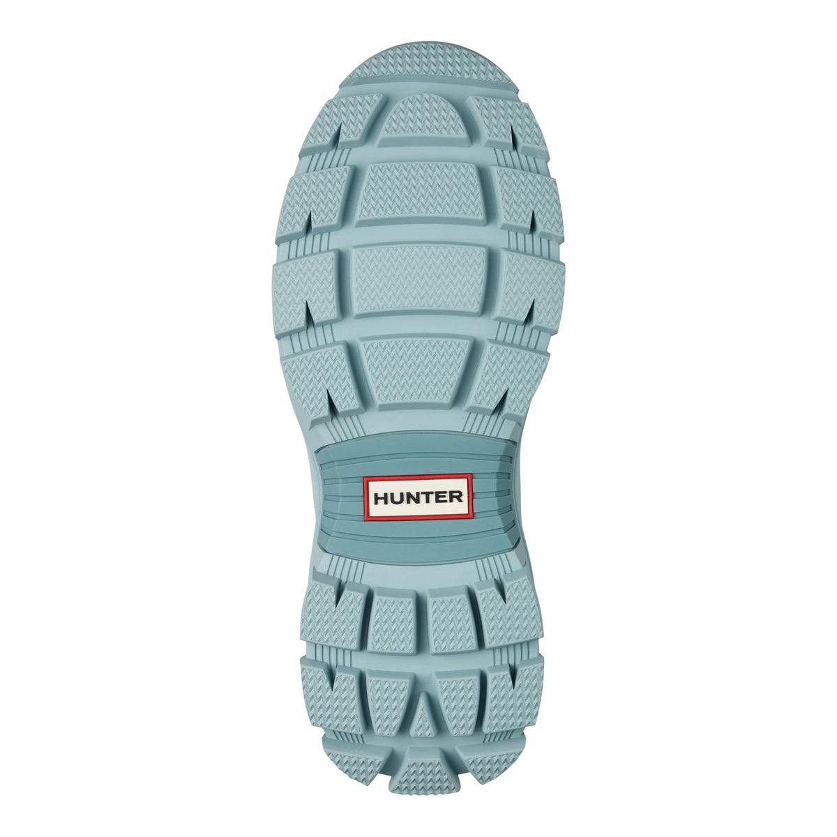 Hunter Women's Eloise Lug Sole Waterproof Neoprene Rain Booties - Light Blue