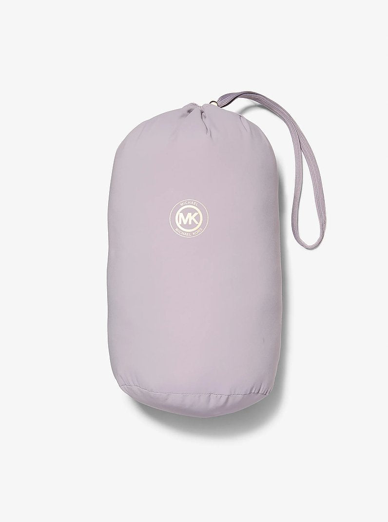 Michael Kors Chevron Quilted Jacket-LILAC