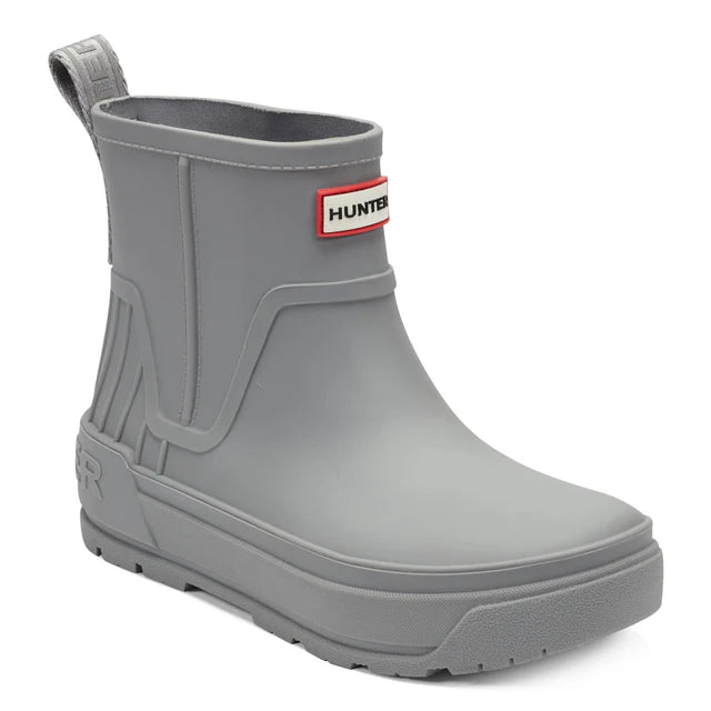Hunter Women's Wales Waterproof Rain Booties -  Medium Gray