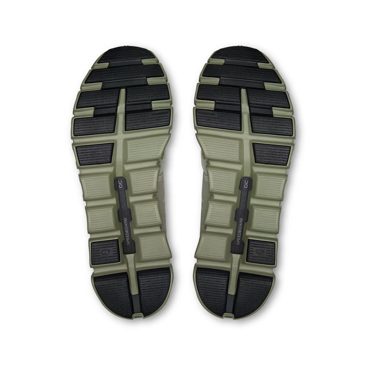 ON Cloud Men Cloud 6  -  Brume | Olive