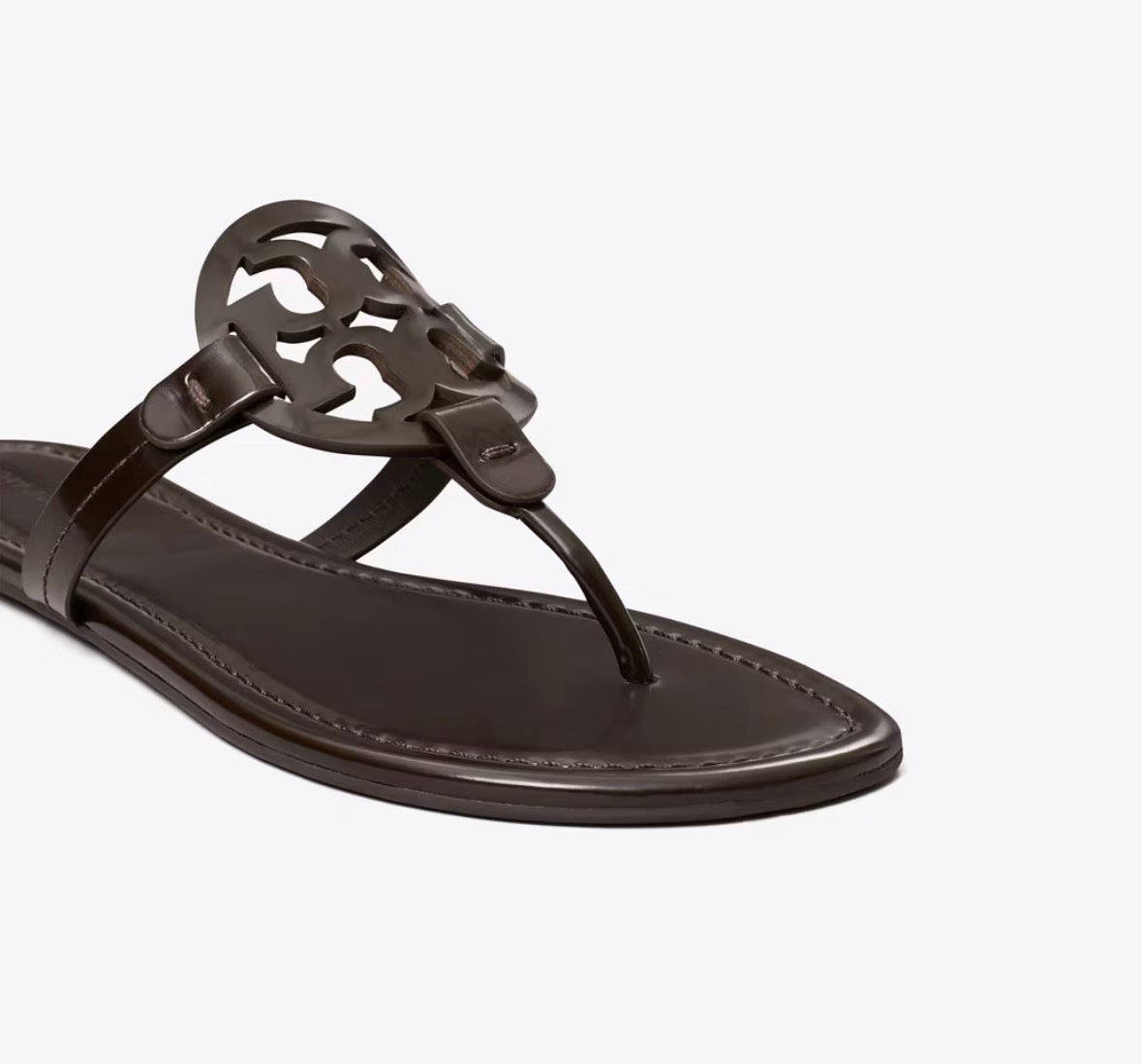 TORY BURCH MILLER SANDAL  -  cocoa