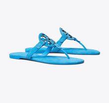 TORY BURCH MILLER SUEDE SANDAL  -  deep blue