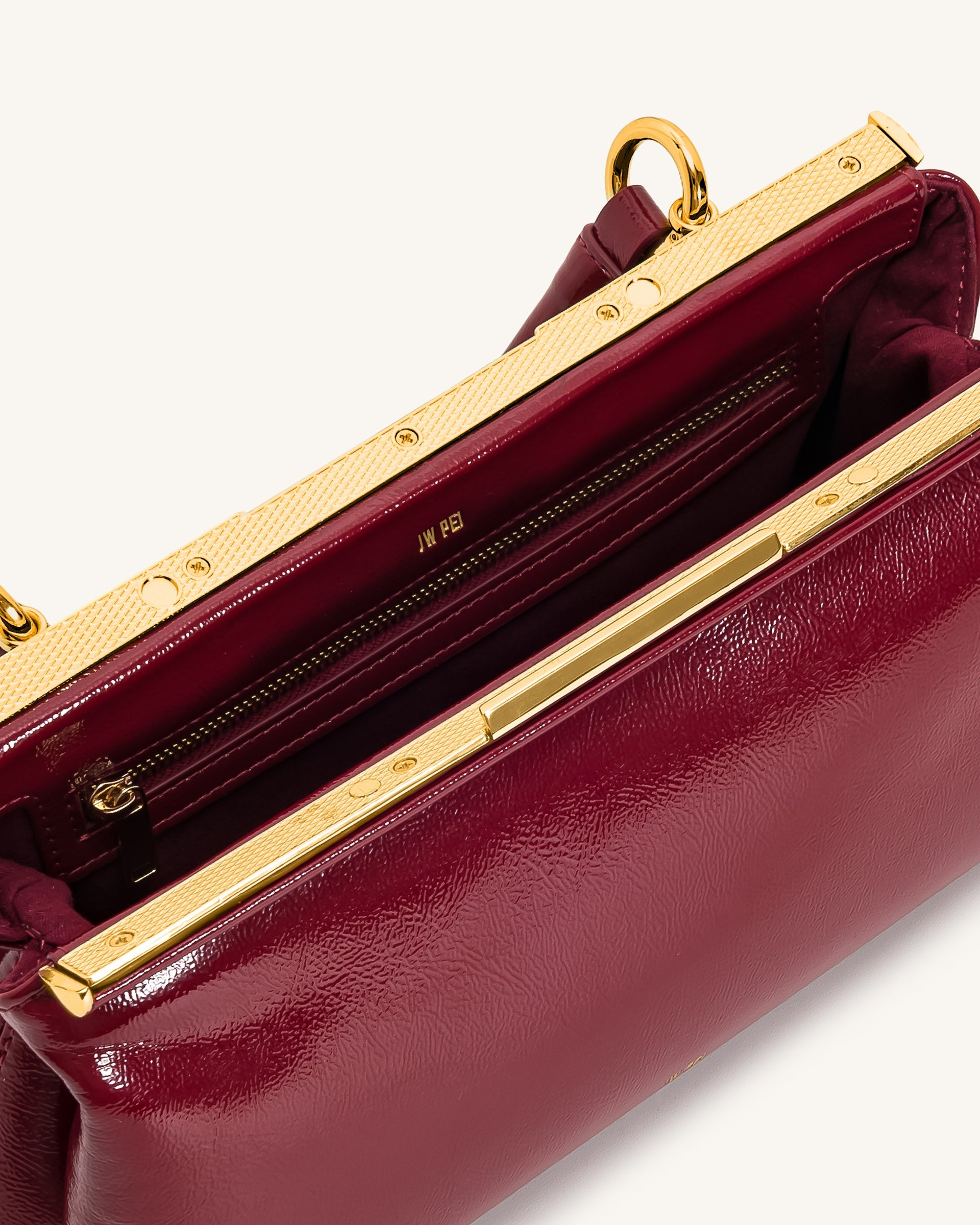 JW PEI Danna Top Handle Bag - Claret – Kanadadan Kapına