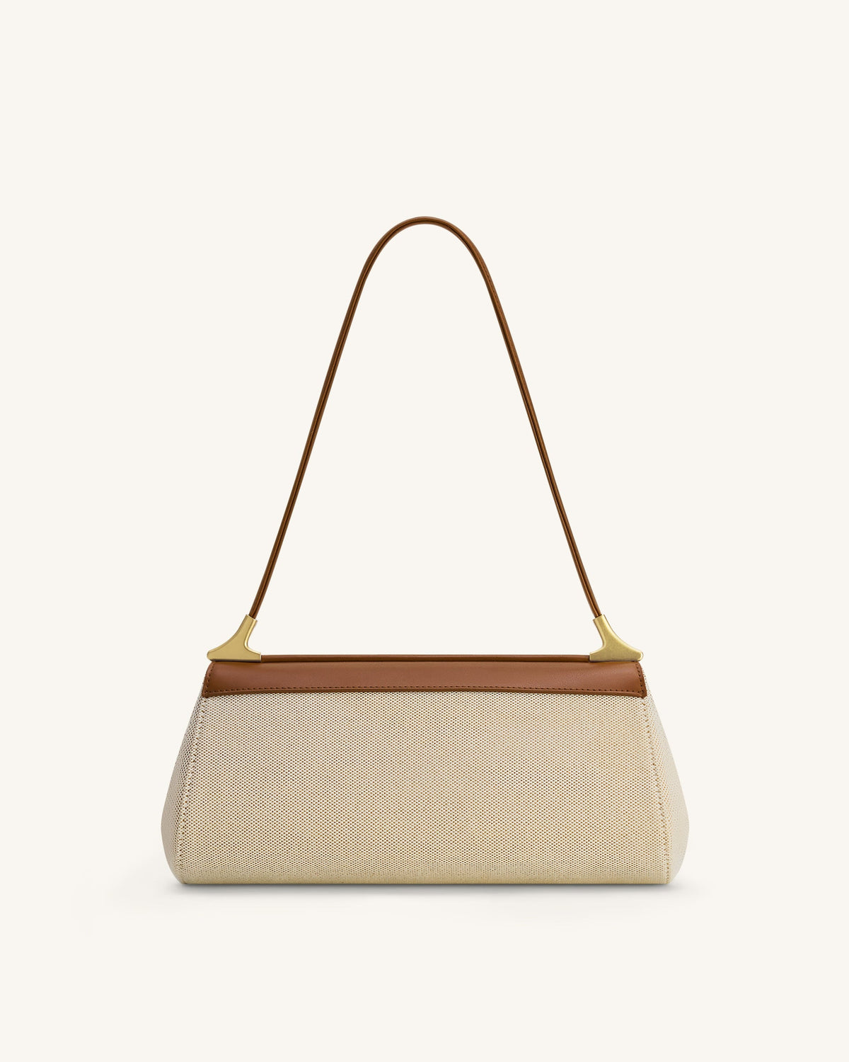 JW PEI Eloise Shoulder Bag - Brown Canvas