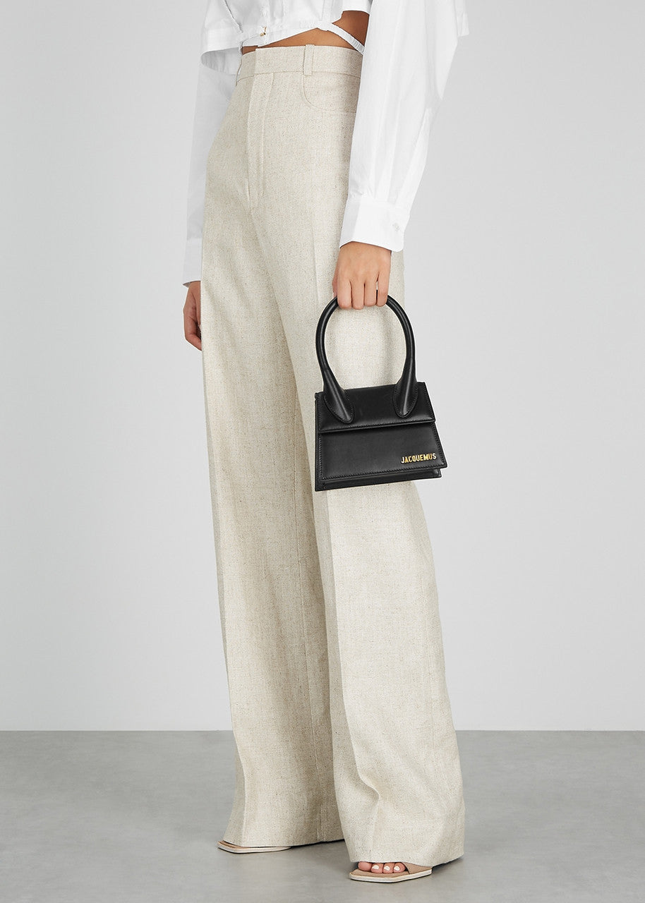 JACQUEMUS The medium Chiquito Bag - Black