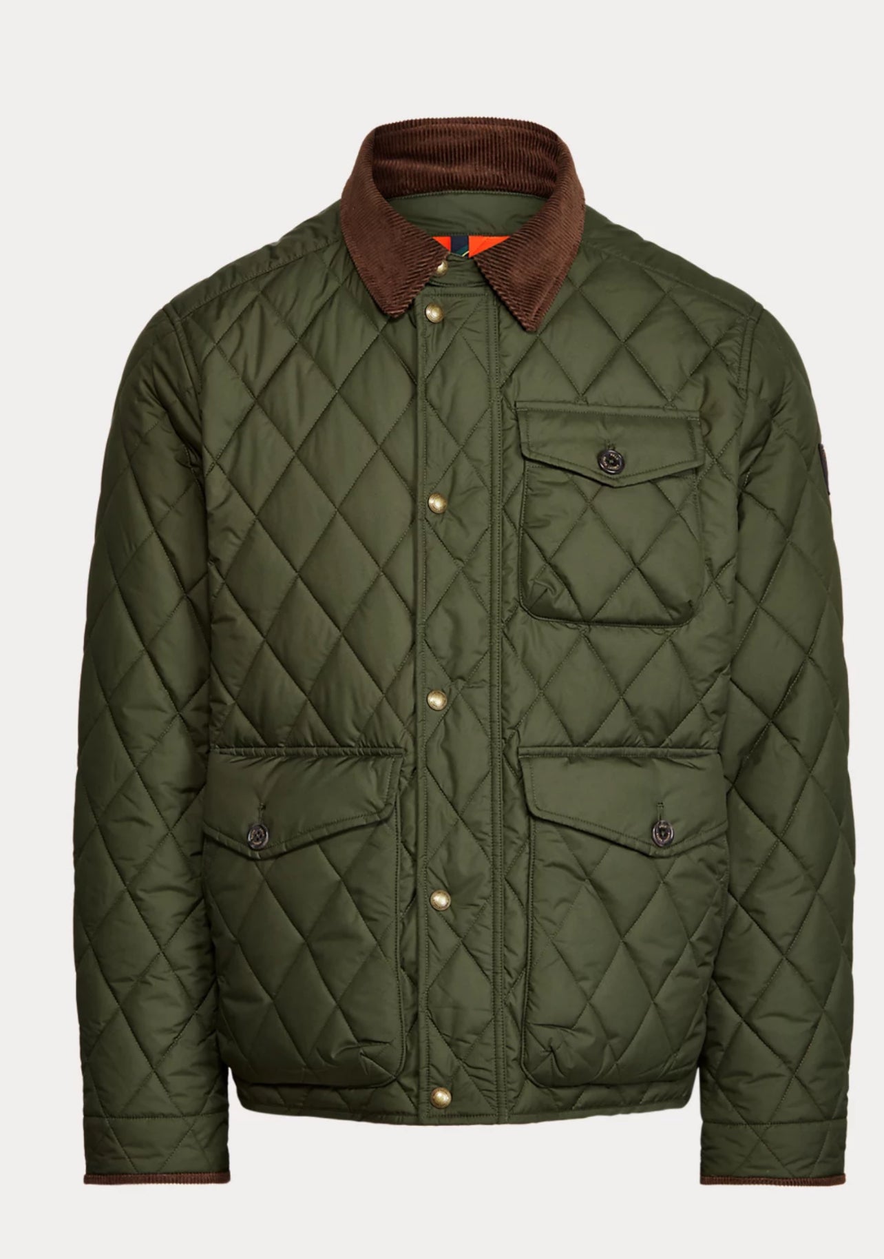 Ralph Lauren Men The Beaton Quilted Jacket Company Olive