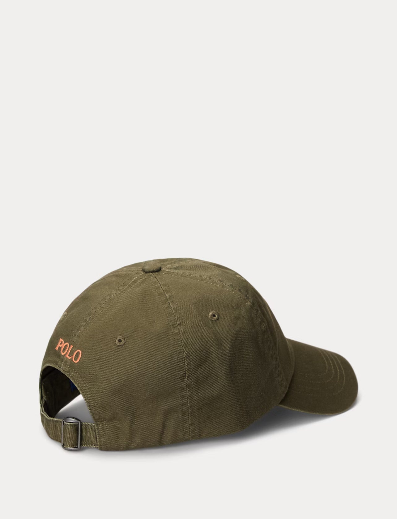 Ralph Lauren The Iconic Cotton Chino Ball Cap Canopy Oil