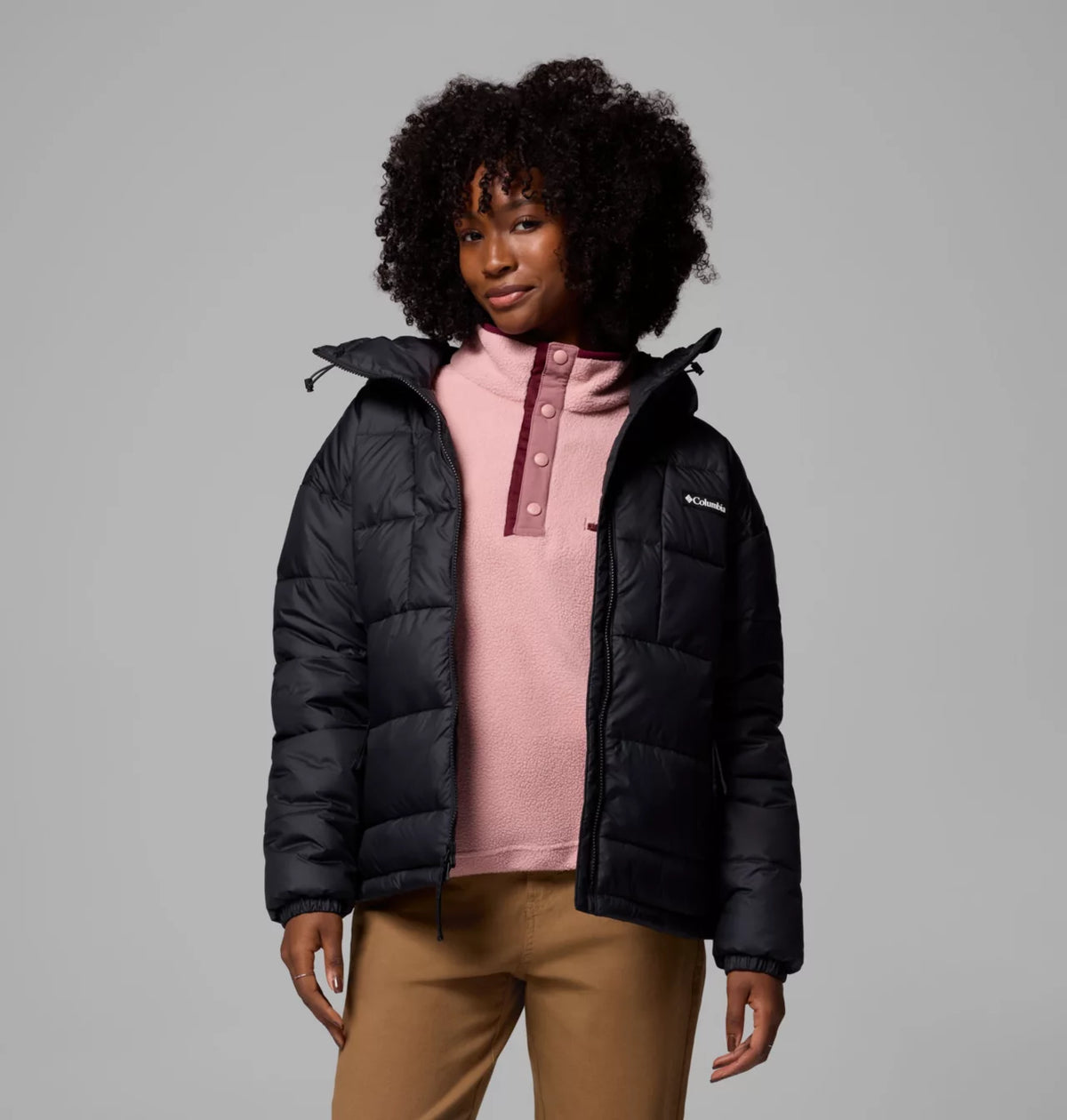 Columbia Women's Pike Lake™ III Hooded Jacket -  Black