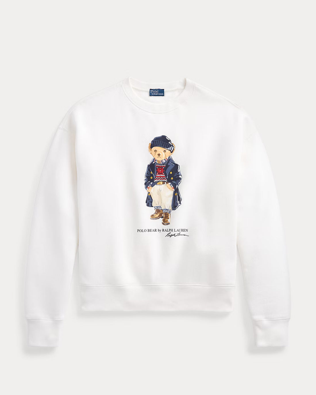 Ralph Lauren Women Polo Bear Fleece Crewneck