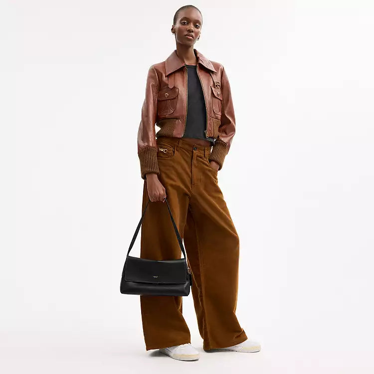 Coach Chelsea Shoulder Bag 30 - Brass/Black