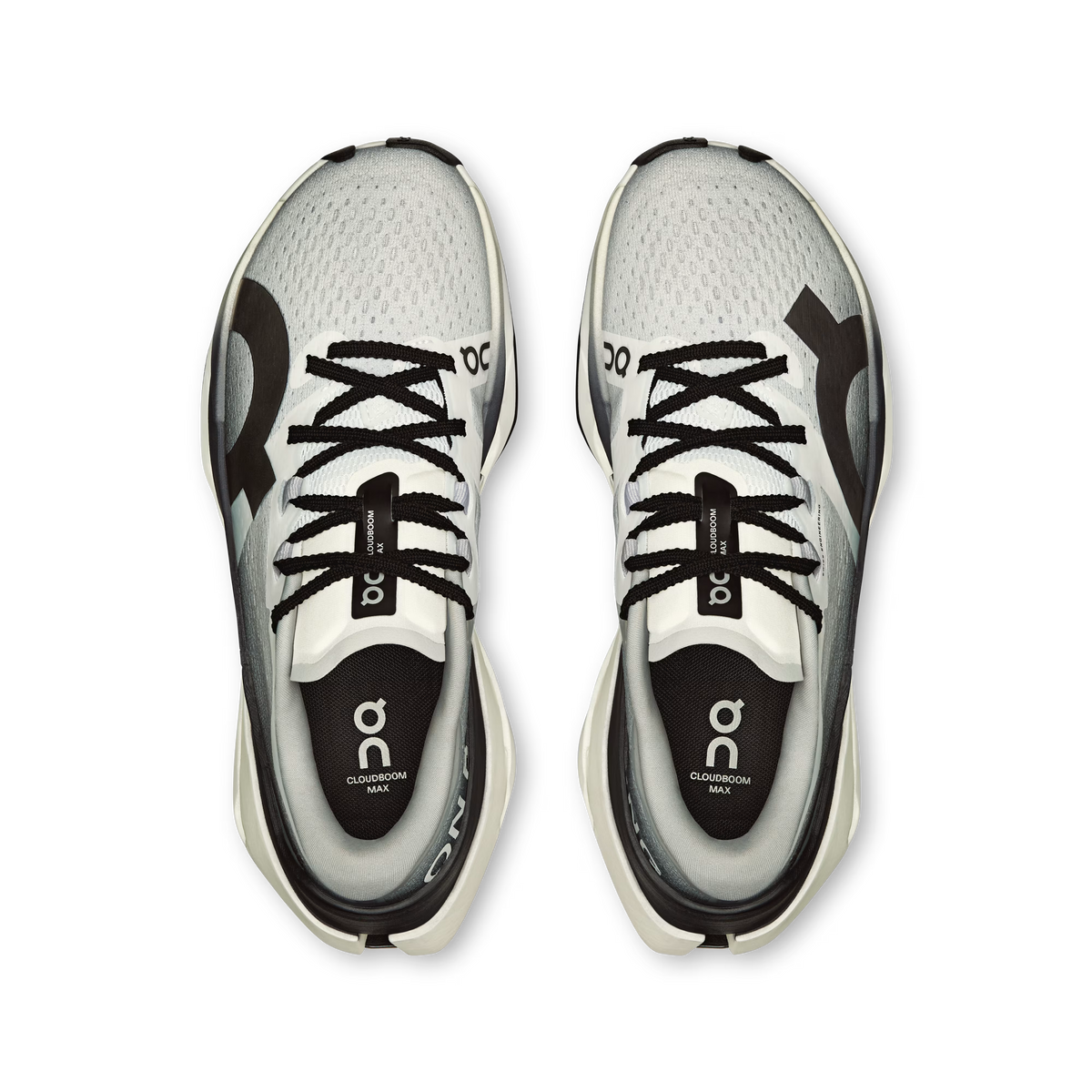 On Cloud Women Cloudboom Max - White | Black