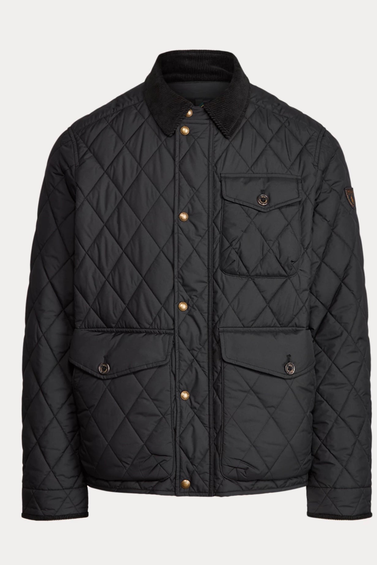 Ralph Lauren Men The Beaton Quilted Jacket Black