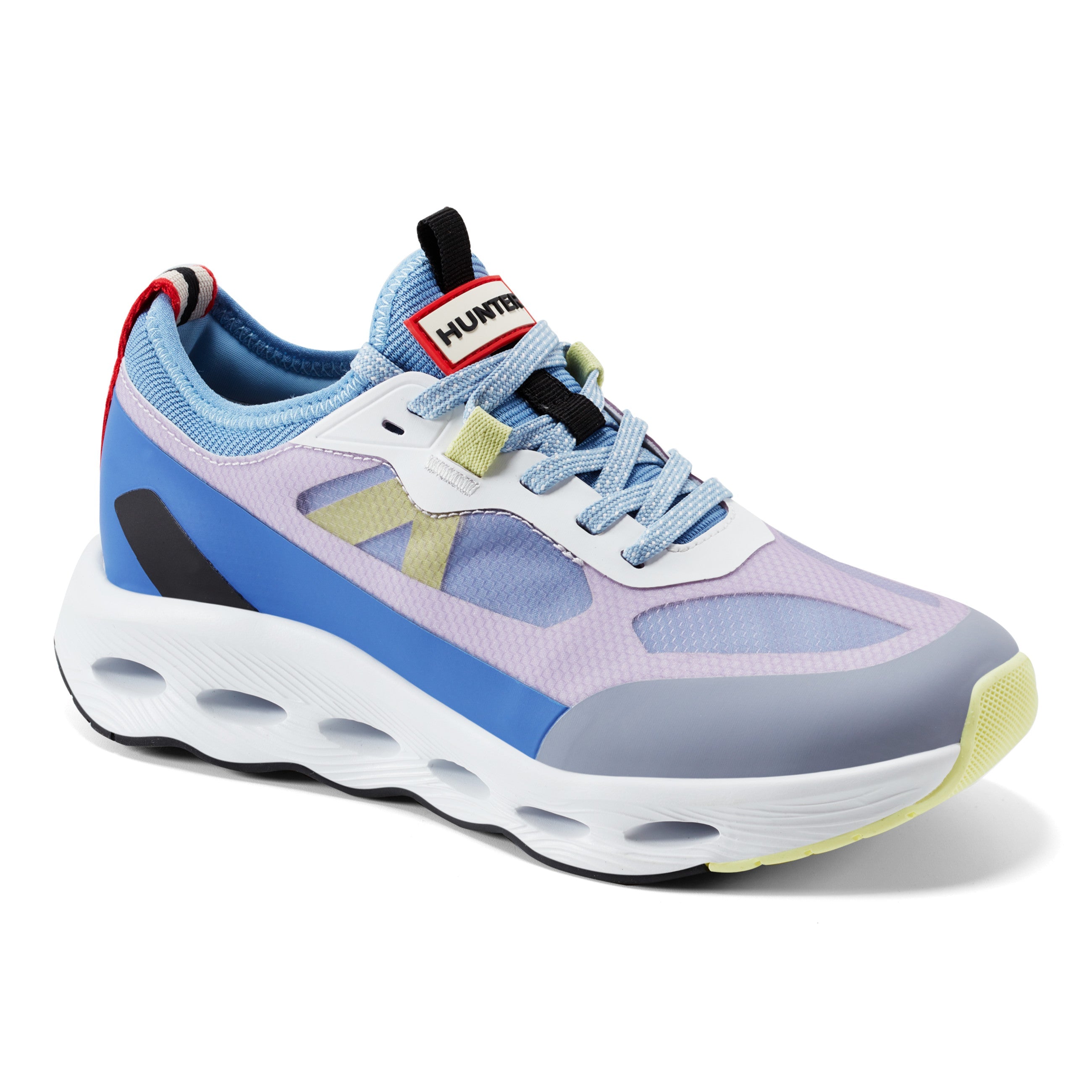 Hunter Women's Ginny Casual Lace-up Sneakers -  Purple Colorblock