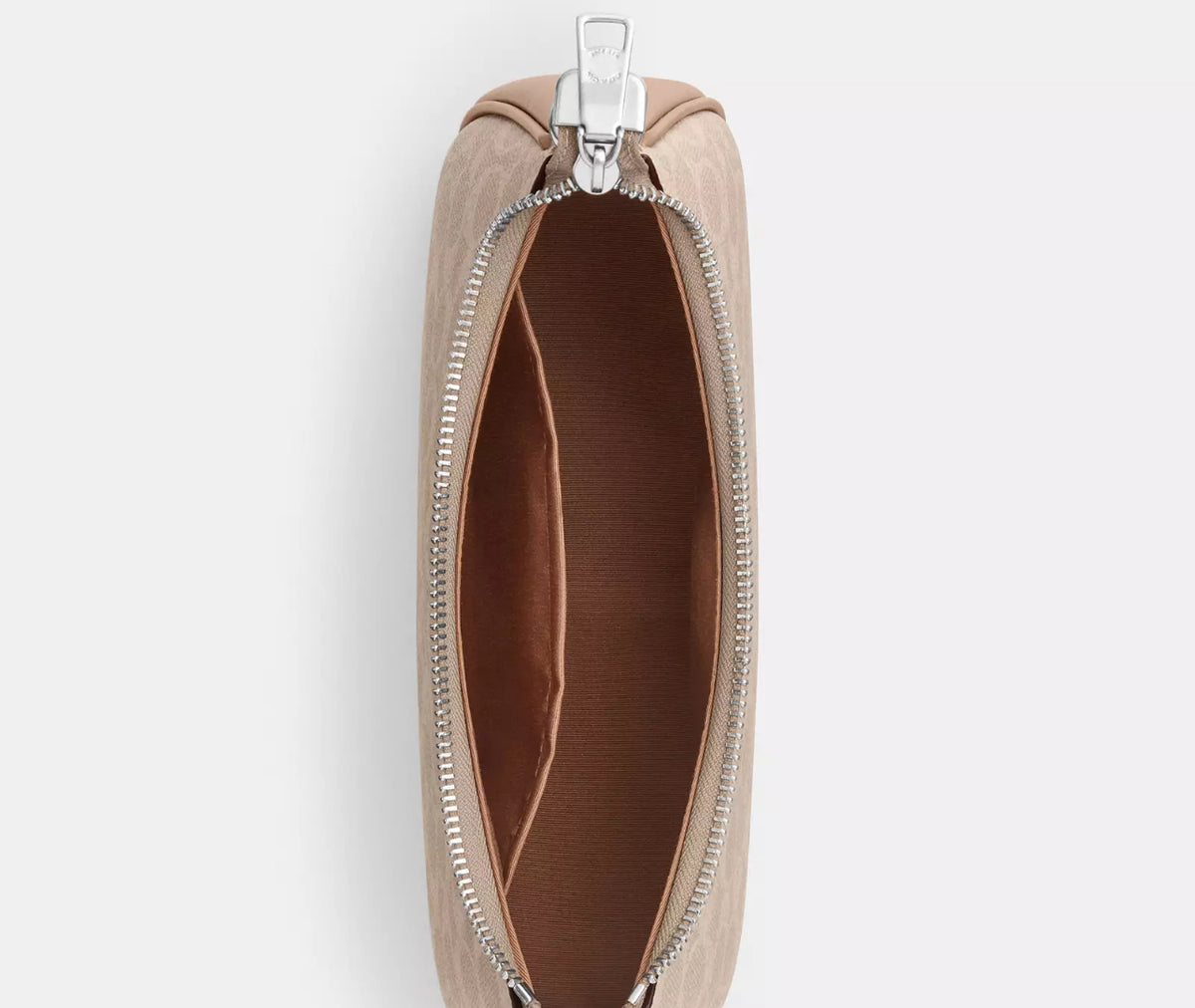 Coach Teri Shoulder Bag In Signature - Silver Sand Taupe