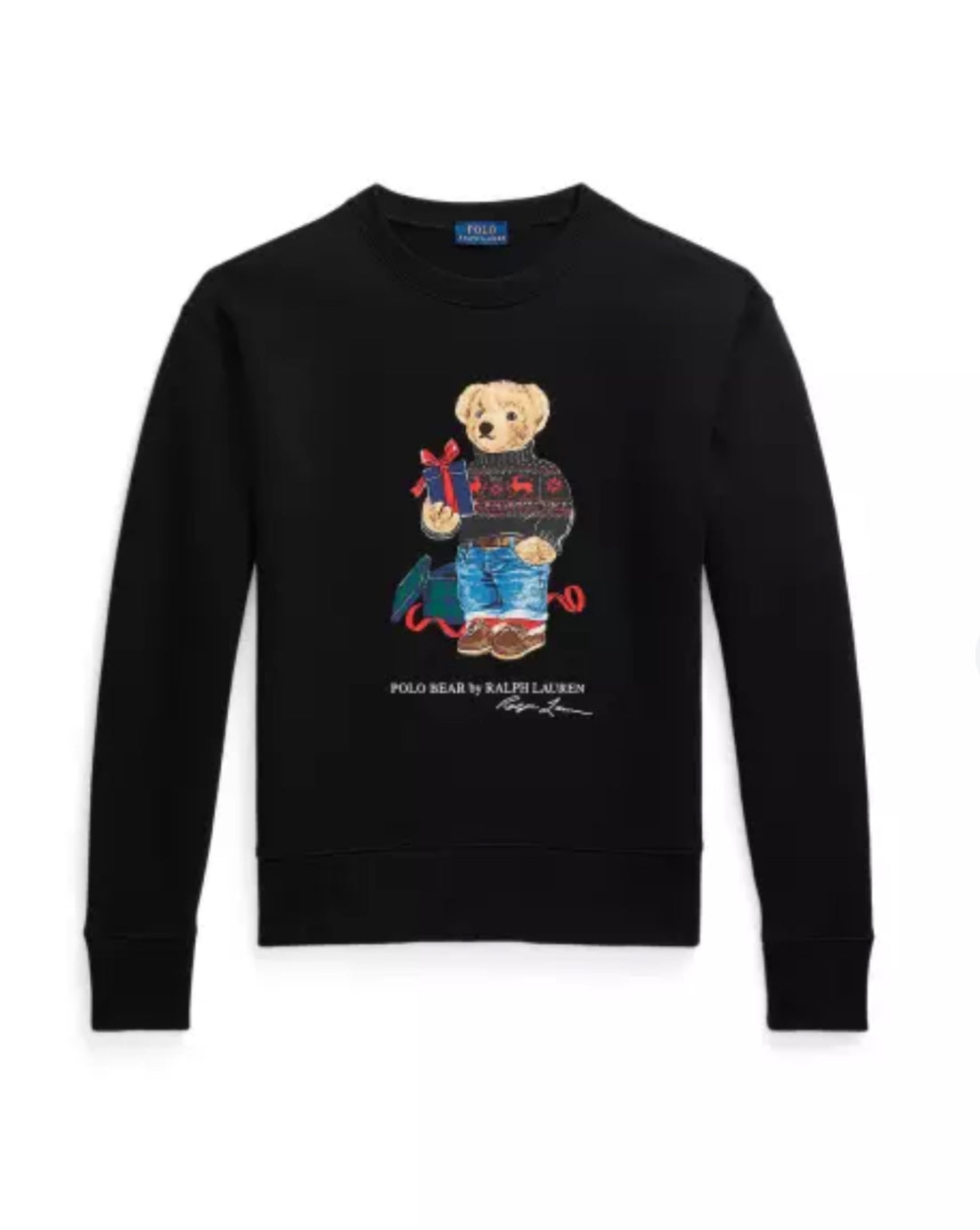 Ralph Lauren Women POLO BEAR FLEECE CREWNECK