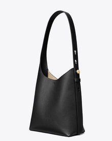 TORY BURCH SMALL ROMY HOBO BAG - BLACK