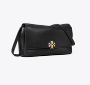 TORY BURCH CHARLIE WALLET CROSSBODY - black