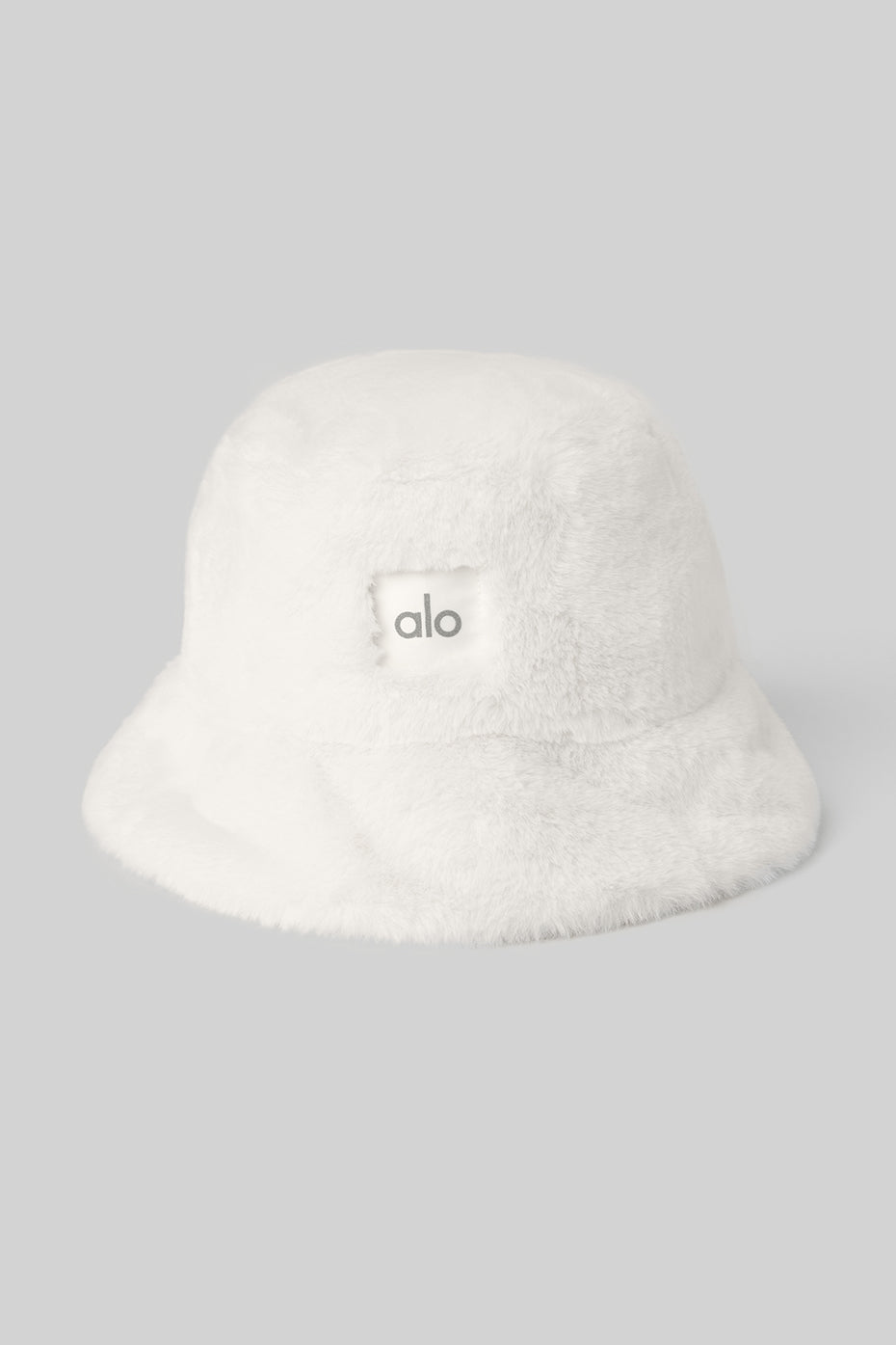 Alo Yoga Faux Fur Bucket Hat  -  Ivory