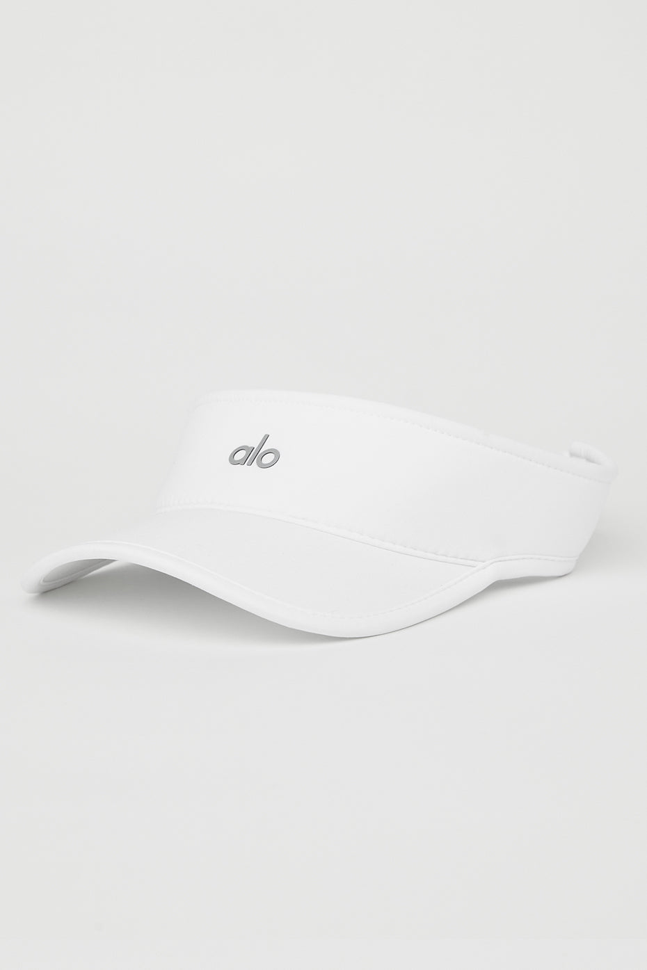 Alo Yoga Performance Eclipse Visor - White/White
