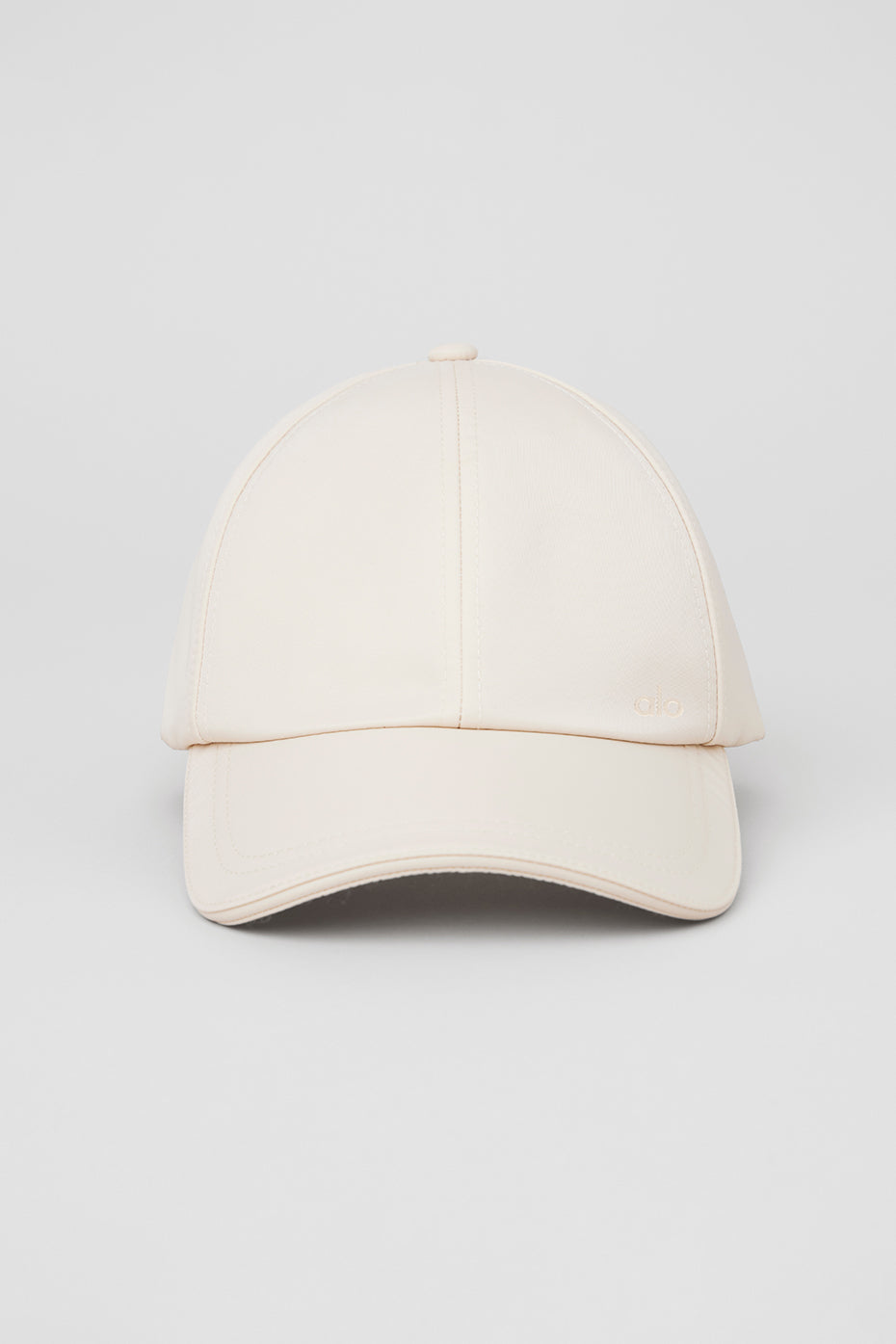 Alo Yoga Satin Off-Duty Cap  -  Creme
