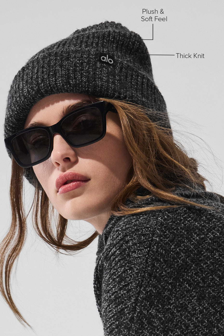 Alo Yoga Women's Marl Beanie - Black Marl – Kanadadan Kapına