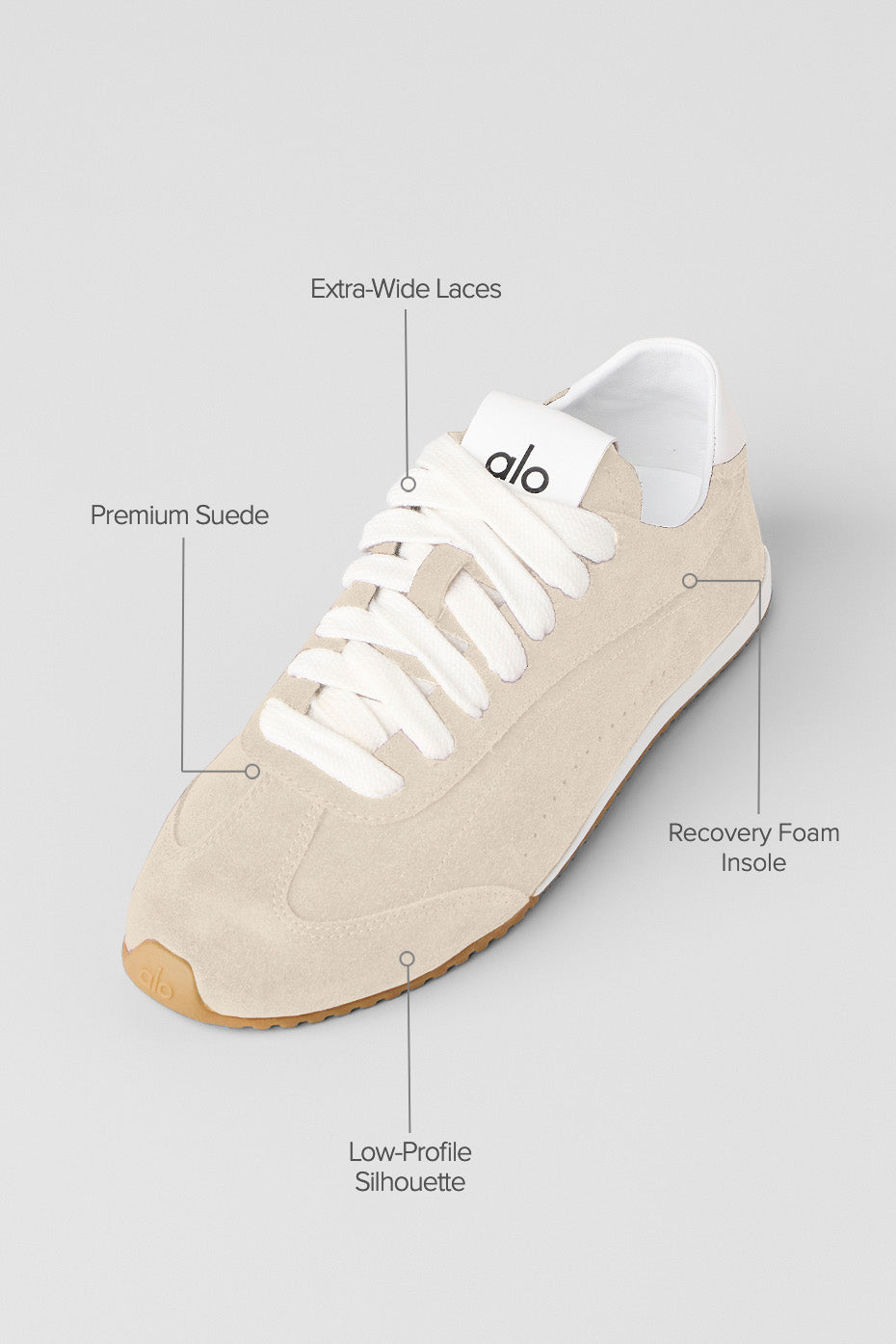 Alo Yoga ALO Sunset Sneaker - Sandstone – Kanadadan Kapına