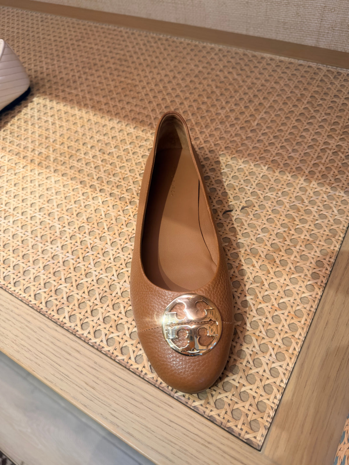 Tory Burch Chelsea Ballet Deri Kadın Babet