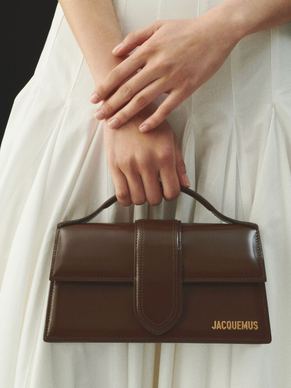 Jacquemus The Large Bambino Bag - Brown