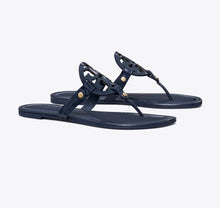 TORY BURCH MILLER PATENT SANDAL  - perfect navy