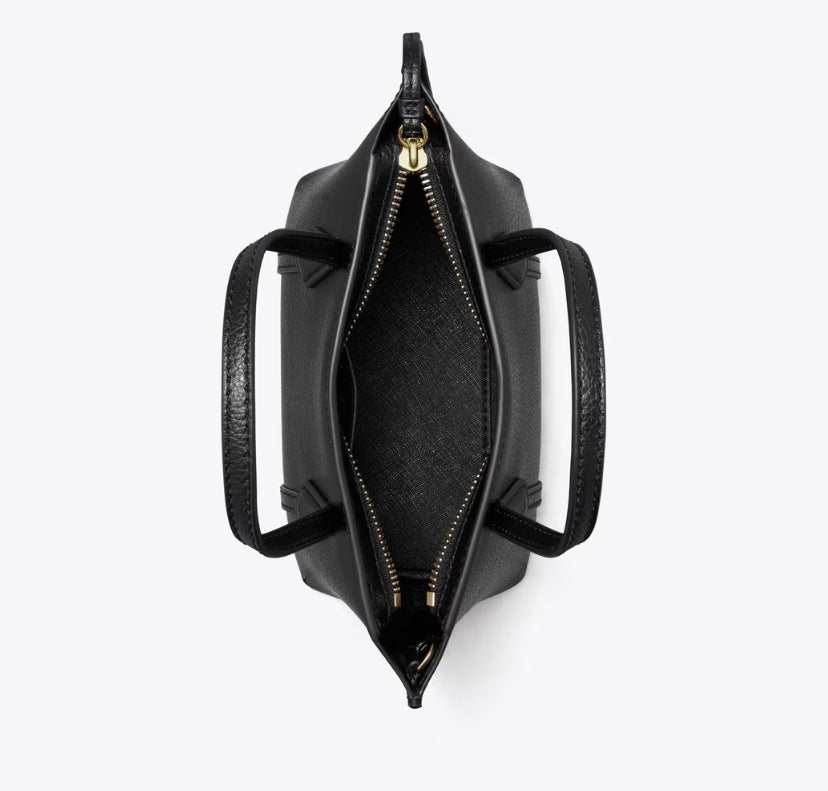 TORY BURCH MINI PERRY TOTE - BLACK