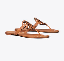 TORY BURCH MILLER NAIL POLISH SANDAL  - maple syrup
