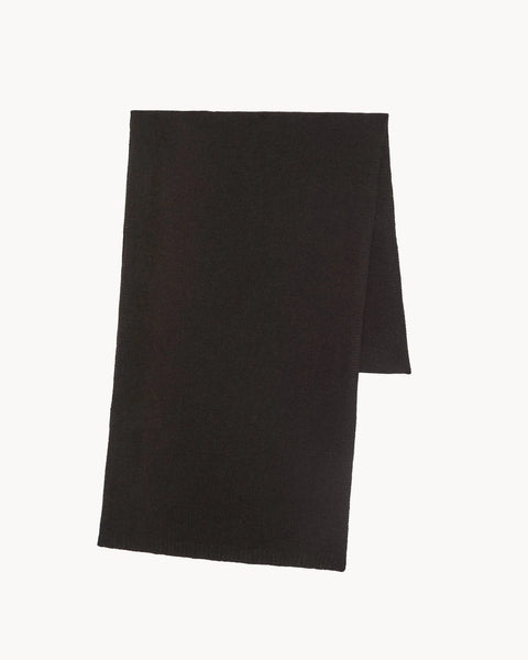 Kujten  -  Scarf Daizy unisex cashmere scarf, 2-threads - brown