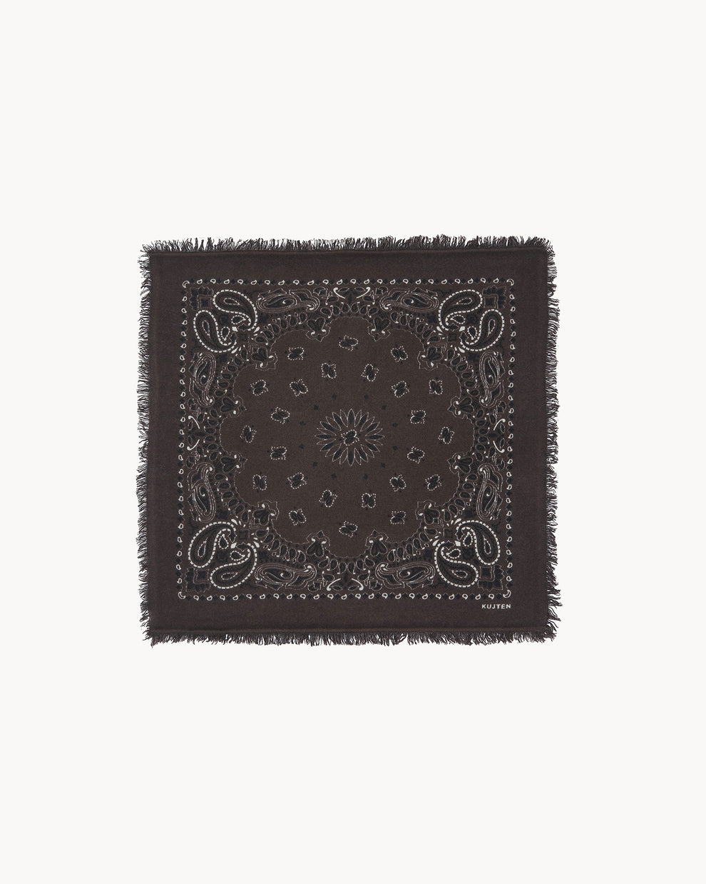 Kujten- SMALL BANDANA HACHI Brown