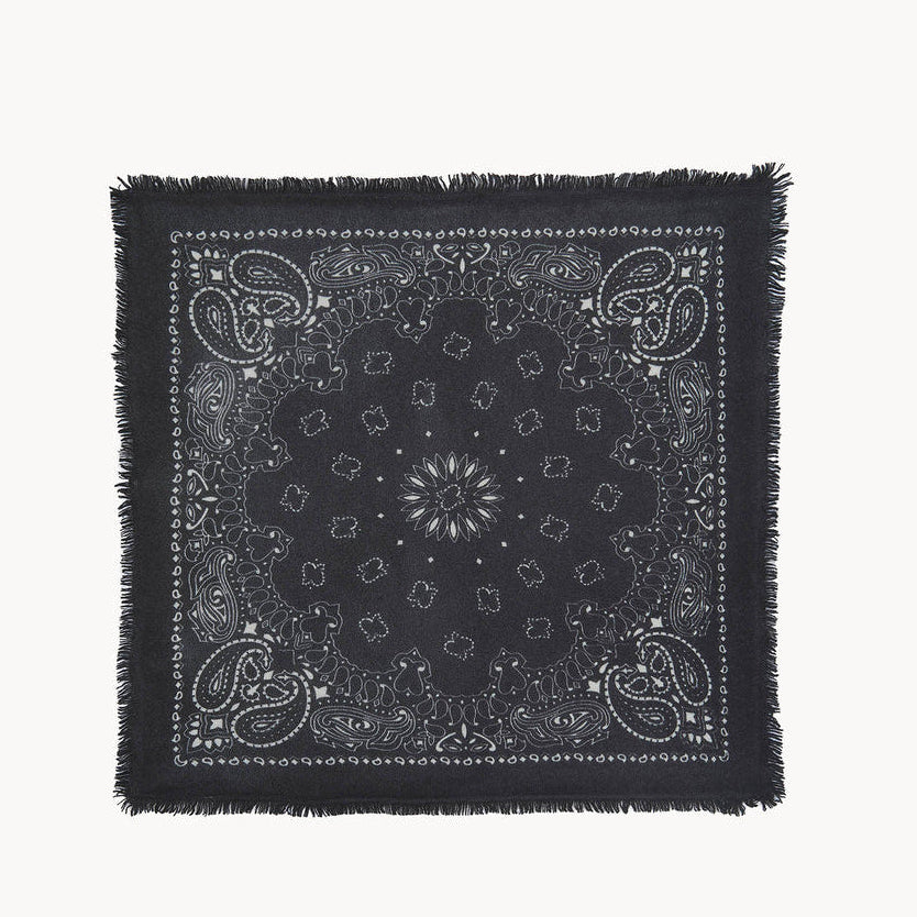 Kujten - SMALL BANDANA HACHI BLACK
