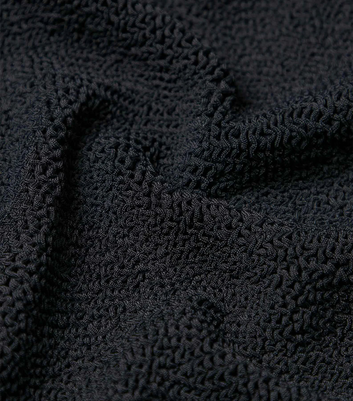 Hunza G Square Neck Swimsuit   -  Black