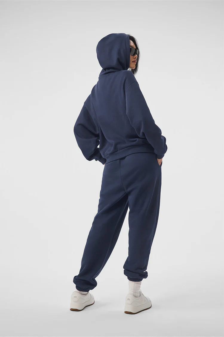 Alo Yoga Women's Accolade Hoodie - Navy