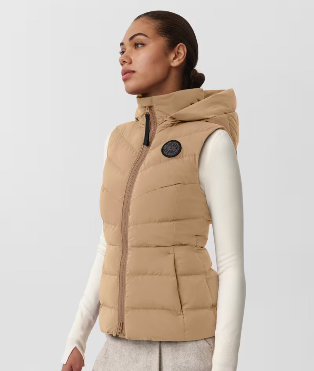 Canada Goose Women Clair Vest Black Label