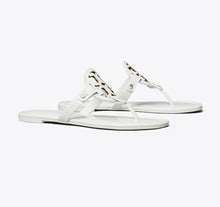 TORY BURCH MILLER PATENT SANDAL  - optic white