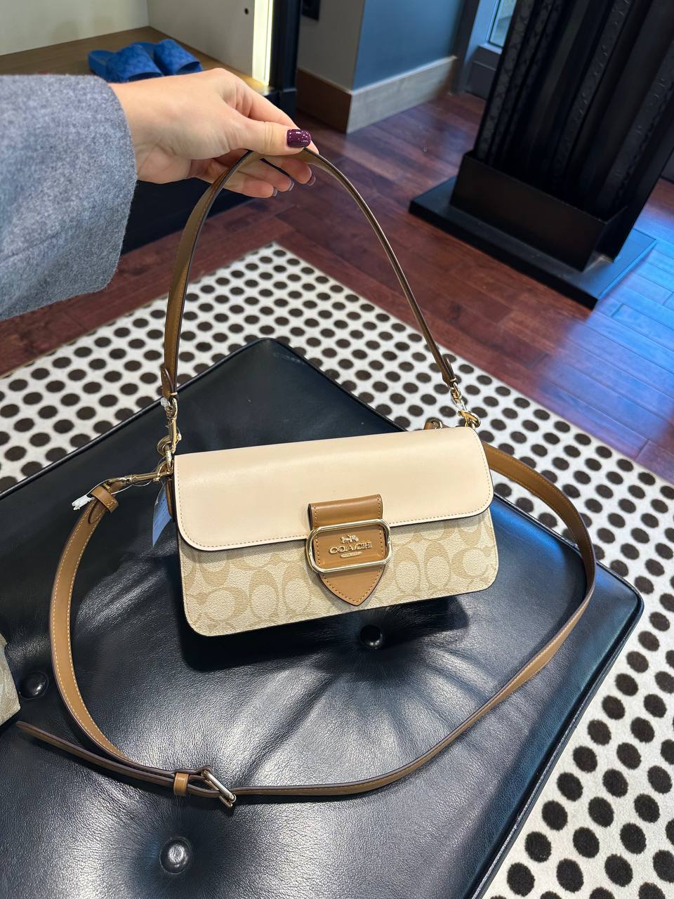 Coach Morgan Shoulder Kadın Deri Çanta - HEMEN TESLİMDE